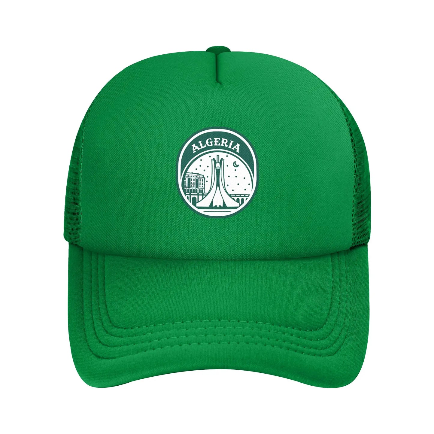 Urban Cityscape Landmark Algeria Algerian Mesh Baseball Cap