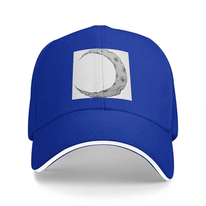 Grey Moon Baseball Cap