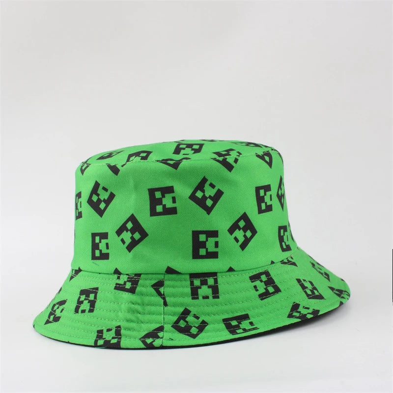 Fashion Print Hip Hop Bucket Hat Summer Men Fisherman Caps