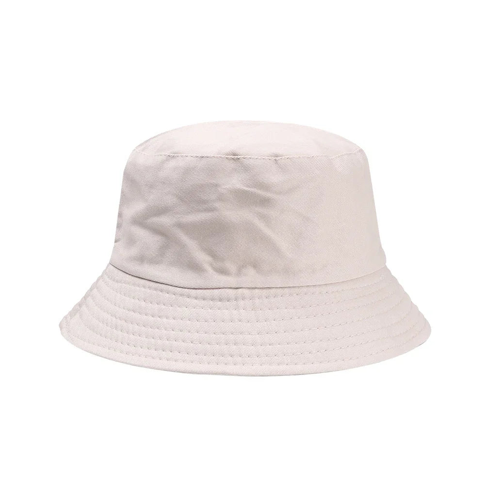 Fashion Denim Washed Bucket Hat Retro Foldable Sun Hat For Women Men