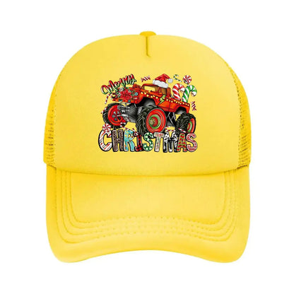 Christmas Monster 2026 Mesh Baseball Cap