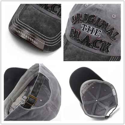 Unisex Vintage Baseball Cap Cotton Hats