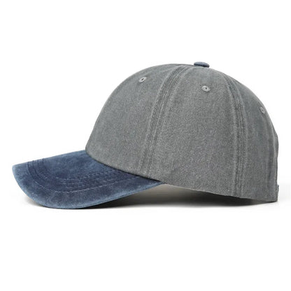 Vintage Washed Baseball Cap For Men