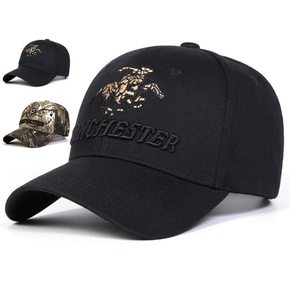 Unisex Winchester Letter Embroidery Baseball Caps