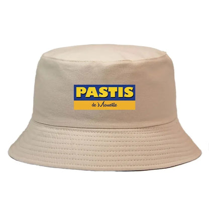 France Pastis Bob Unisex Casual Cotton Reversible Bucket Hat