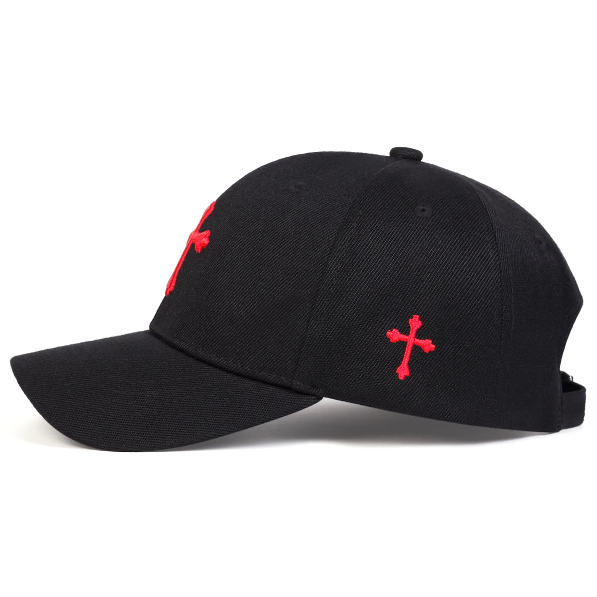 Unisex Alien Cross Embroidery Side NYC NEW WORK Baseball Caps