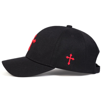 Unisex Alien Cross Embroidery Side NYC NEW WORK Baseball Caps