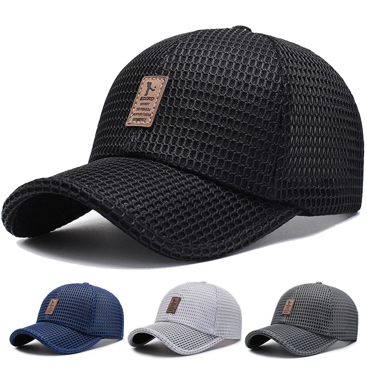 Unisex Mesh Breathable Baseball Caps Spring And Summer
