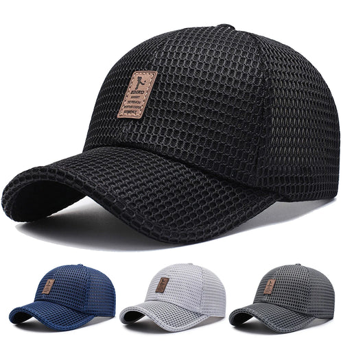 Unisex Mesh Breathable Baseball Caps Spring And Summer