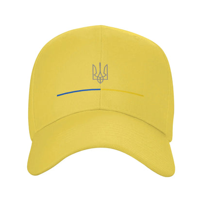 Summer Ukrainian Tryzub Escudo Zelensky Ukraine Baseball Cap
