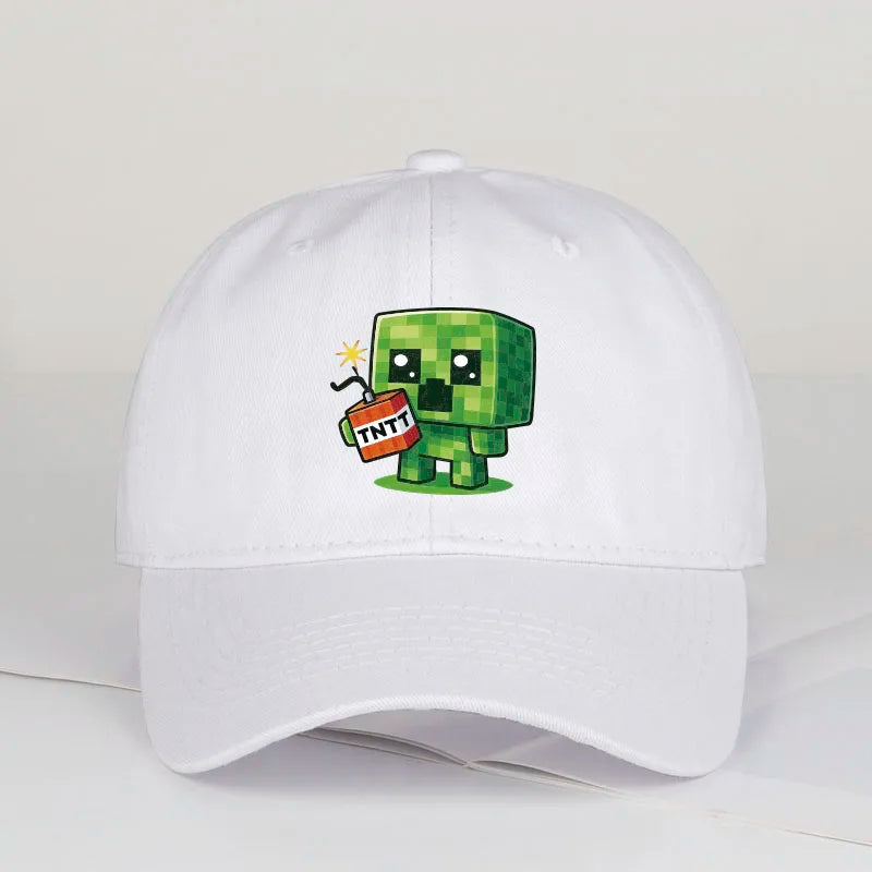 1 Creeper Pattern Baseball Cap