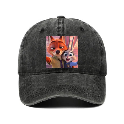 Cartoon Zootopia Three-toedSloth Baseball Cap