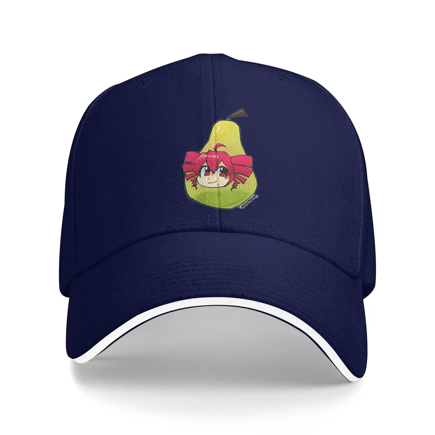 Pearto Kasane Teto Pear Anime Japanese Music Character Baseball Cap