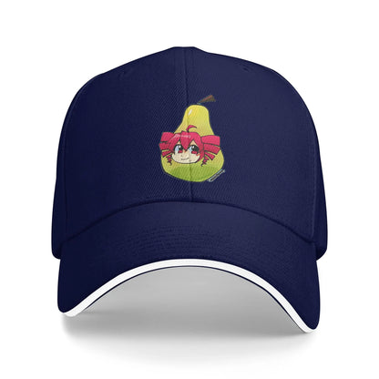 Pearto Kasane Teto Pear Anime Japanese Music Character Baseball Cap