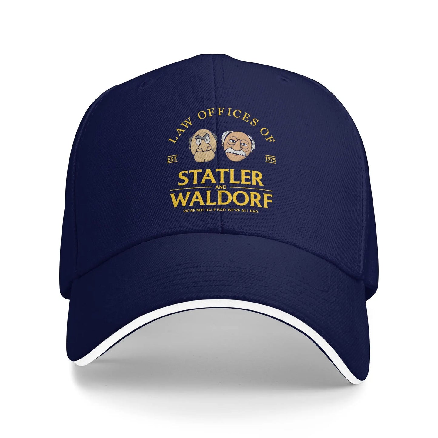 New Statler And Waldorf Law Offices Muppets Golf Hat Men Women