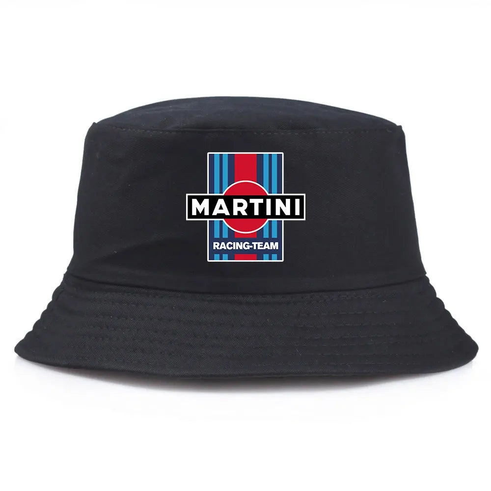 "Martini" Printed Bucket Hat Fisherman Hat Outdoor Lightweight And Suitable For Men