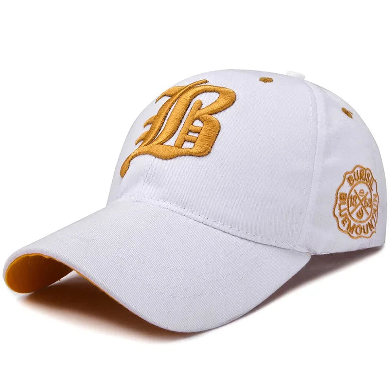 Summer Cotton Hat Embroidery Snapback Hip-Hop Cap Baseball Cap