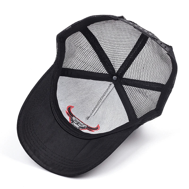 OX Head 3D Printing Baseball Cap