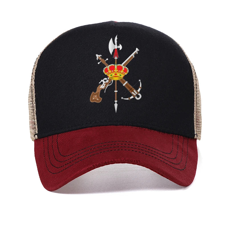 Modern Legion Spanish Flag Coat Of Arms Baseball Cap Spanish Legion Legi N Espa Ola