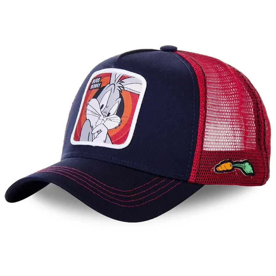 New Brand Anime BUNNY TAZ DUCK Cotton Baseball Cap
