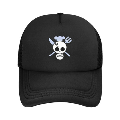 Zoro One-Pieces Flag Mesh Baseball Caps