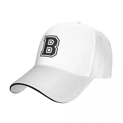 Letter B Unisex Adjustable Baseball Cap