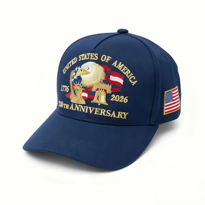 Single Unit 250th American Independence Day Tribute Cap Baseball Cap