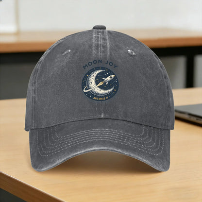 Copy Moon Joy Artemis II Casual Baseball Cap