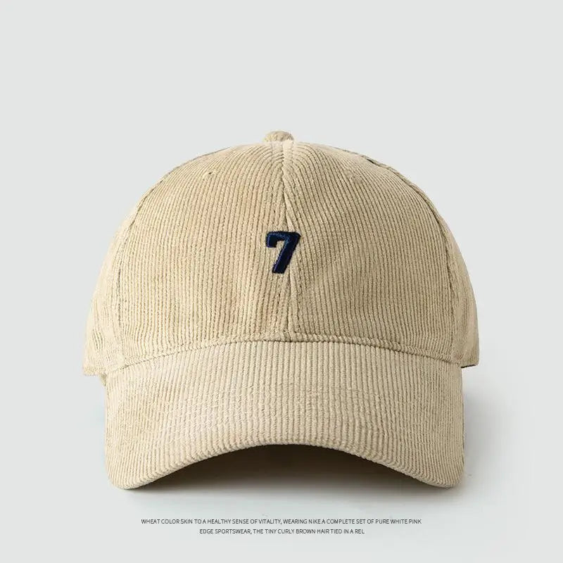 Winter 60-65 cm Large Size Corduroy Baseball Cap For Men Women