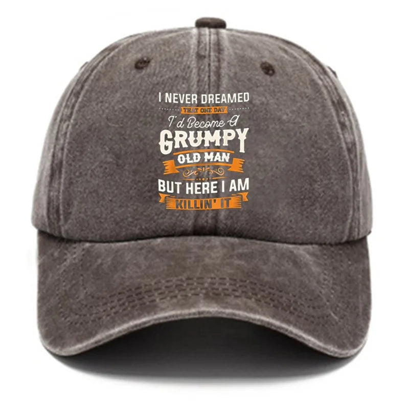 Men's Baseball Cap With Fun Printed Patterns For Daily
