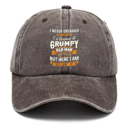 Men's Baseball Cap With Fun Printed Patterns For Daily