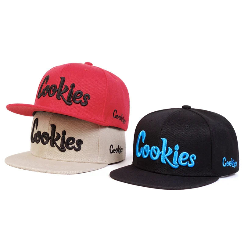 Unisex Cookies Embroidery Hip-hop Hats