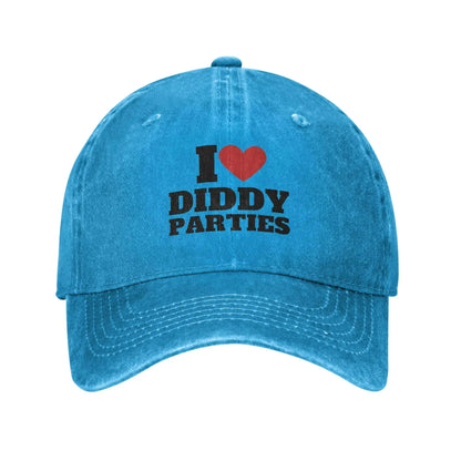 Spring I Love Diddy Parties Baseball Cap