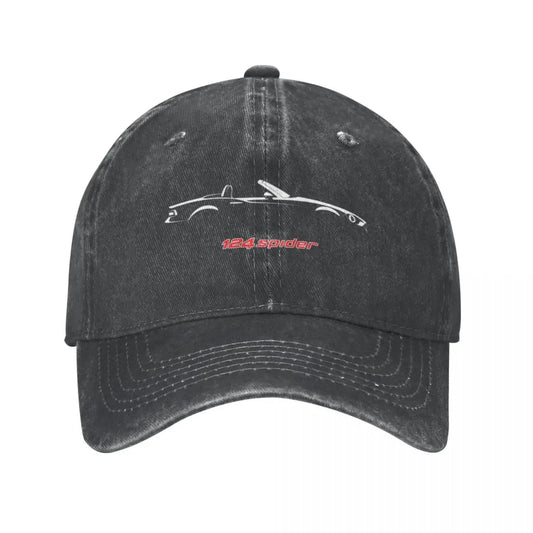 124 Spider - Fiat A Baseball Cap