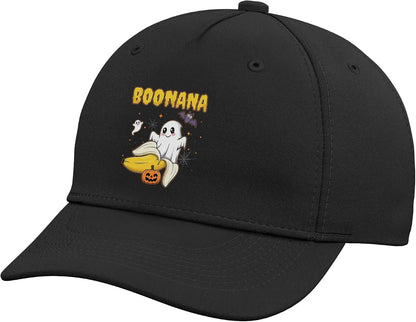 Boonana Banana Halloween Ghost Kawaii Banana Cute Banana Adjustable Baseball Hat