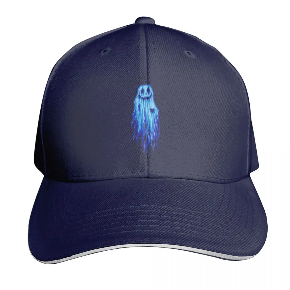 The Happy Blue Ghost Baseball Cap