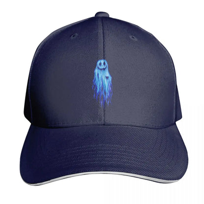 The Happy Blue Ghost Baseball Cap