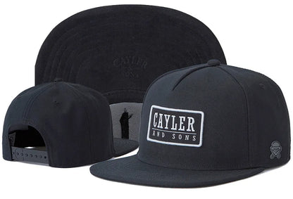 Classic Snapback Hat Cap Hip Hop Style Flat Bill Blank