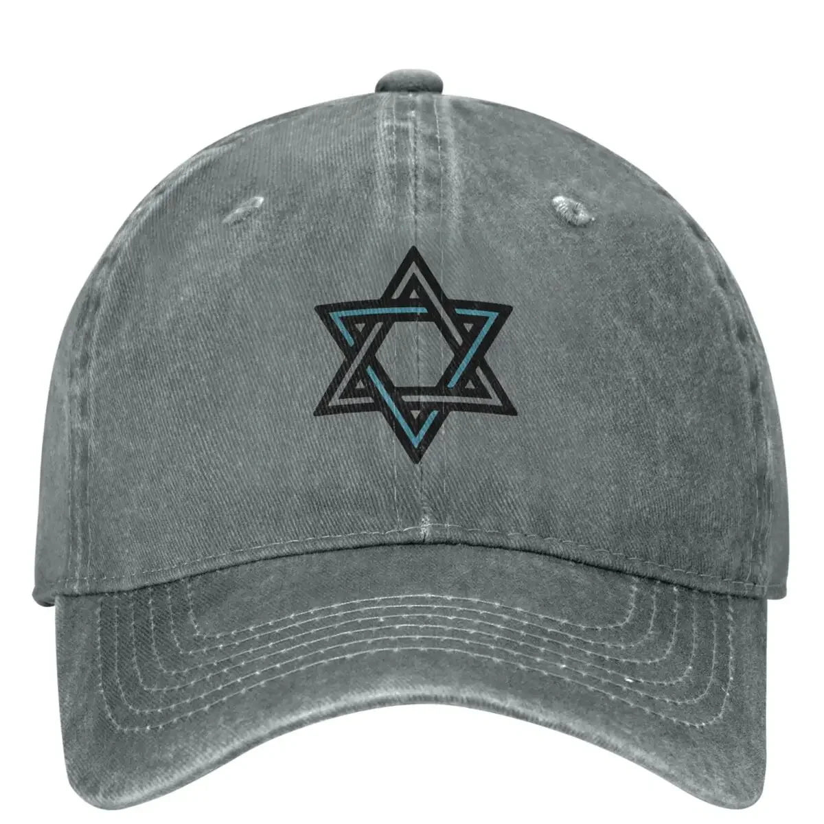 Star Of David Denim Baseball Cap Judaism Hunting Camping Hip Hop Hats