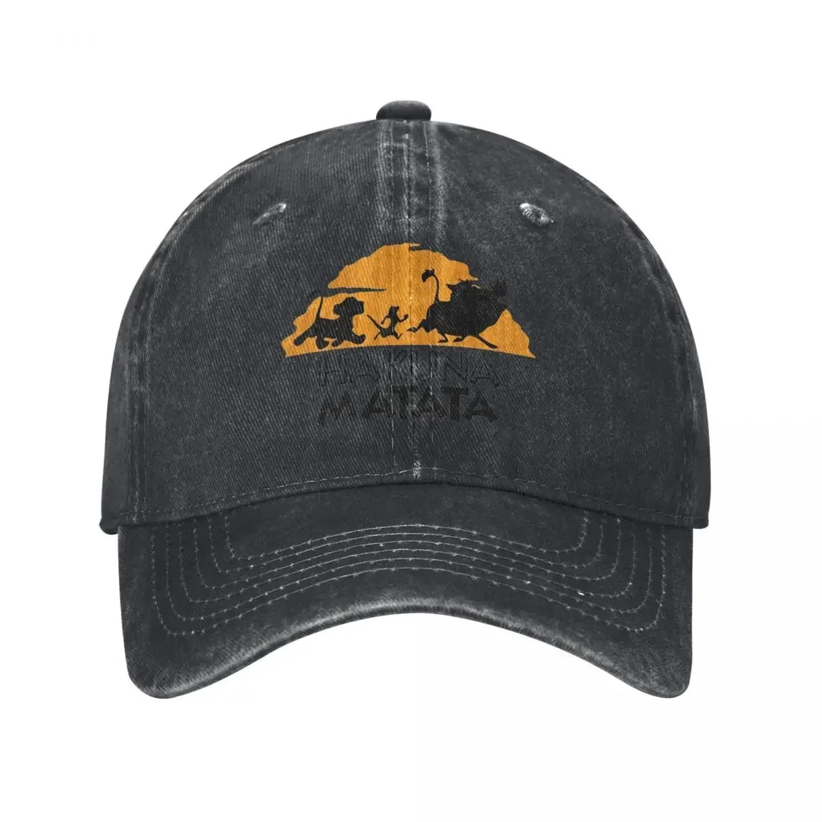 The Washed Baseball Cap Hakuna Matata Vintage Hip Hop Dad Hats Summer