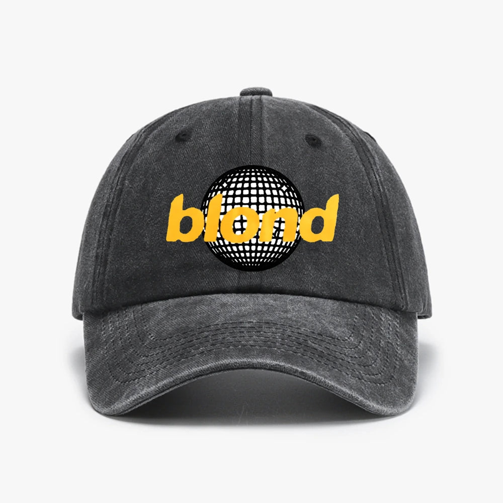 Blonde Open Ocean Baseball Cap