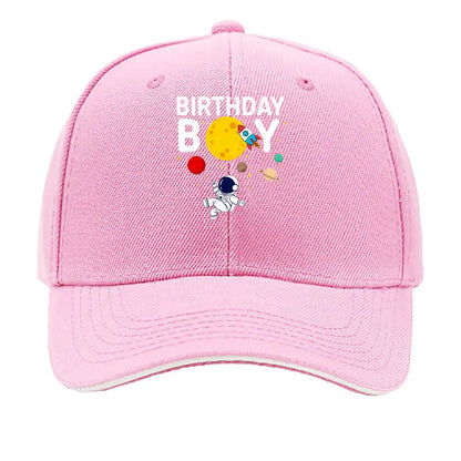 Astronaut Rocket Planet Moon Stars Space Cartoon Sandwich Baseball Cap