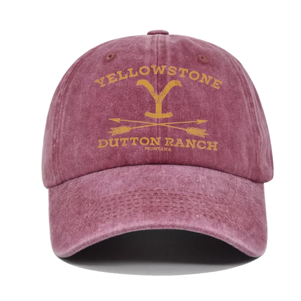 YELLOWSTONE Dutton Ranch Baseball Cap For Men Women