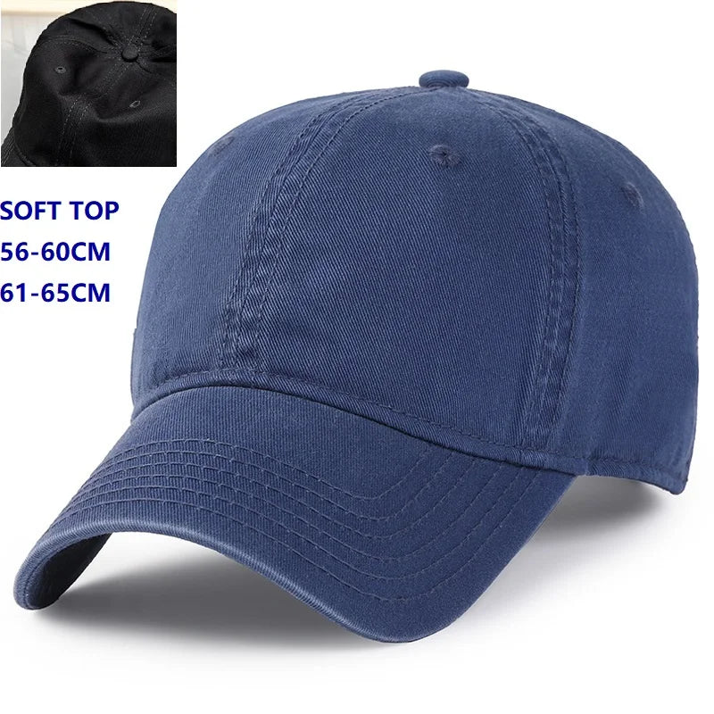 Oversize XXL 100% Cotton Baseball Cap