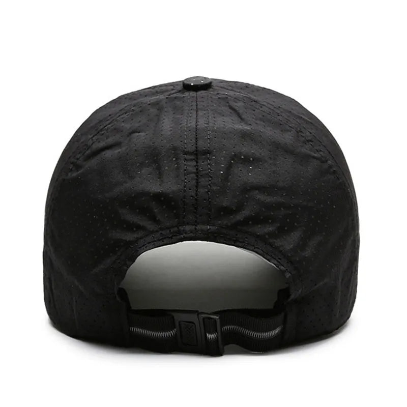 Men Women Mesh Moisture-Waging Quick Dry Baseball Cap