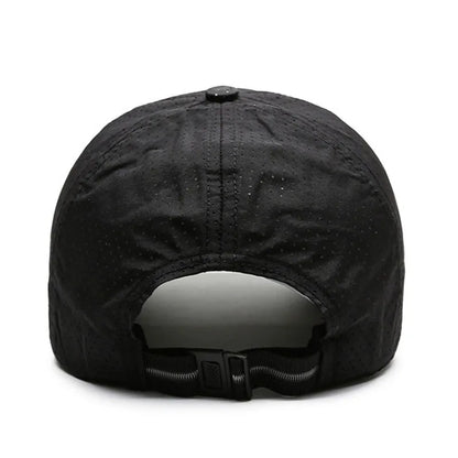 Men Women Mesh Moisture-Waging Quick Dry Baseball Cap