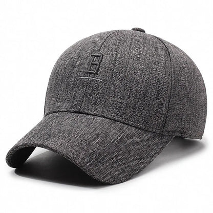 New Black Baseball Caps For Men Women Sunhat Solid Letter Sunscreen Cap