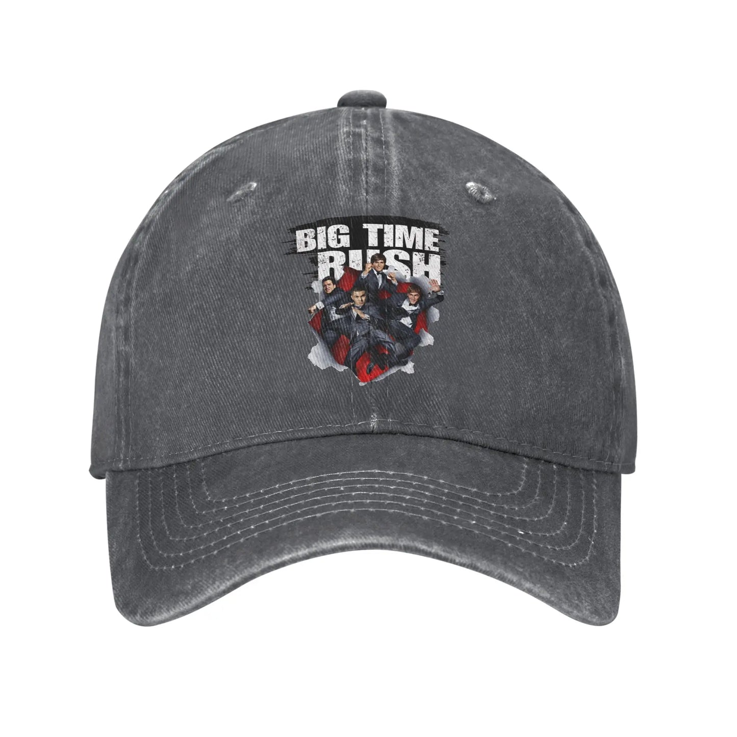 Big Time Rush Music Band Washed Baseball Cap