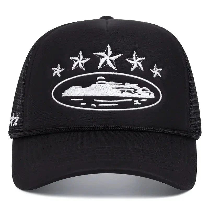 Fashionable And Simple Star-embroidered Sponge Baseball Caps