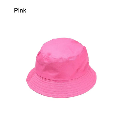 New Double-Sided Bucket Hat Women Men Sun Hat Panama Cap